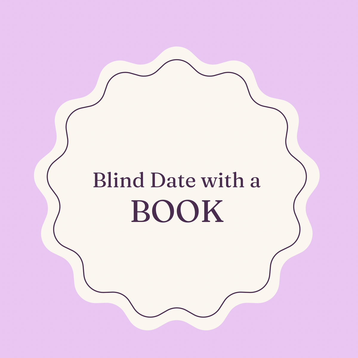 Blind date with a book