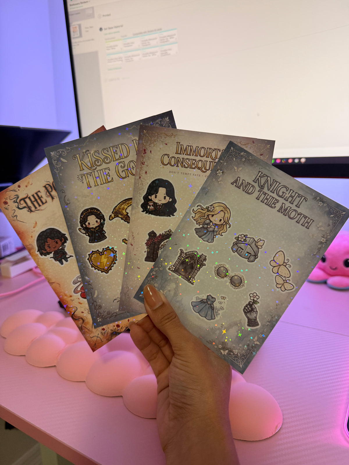 Custom Bookish Sticker Sheet