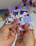 Collectible Book Genre Sticker