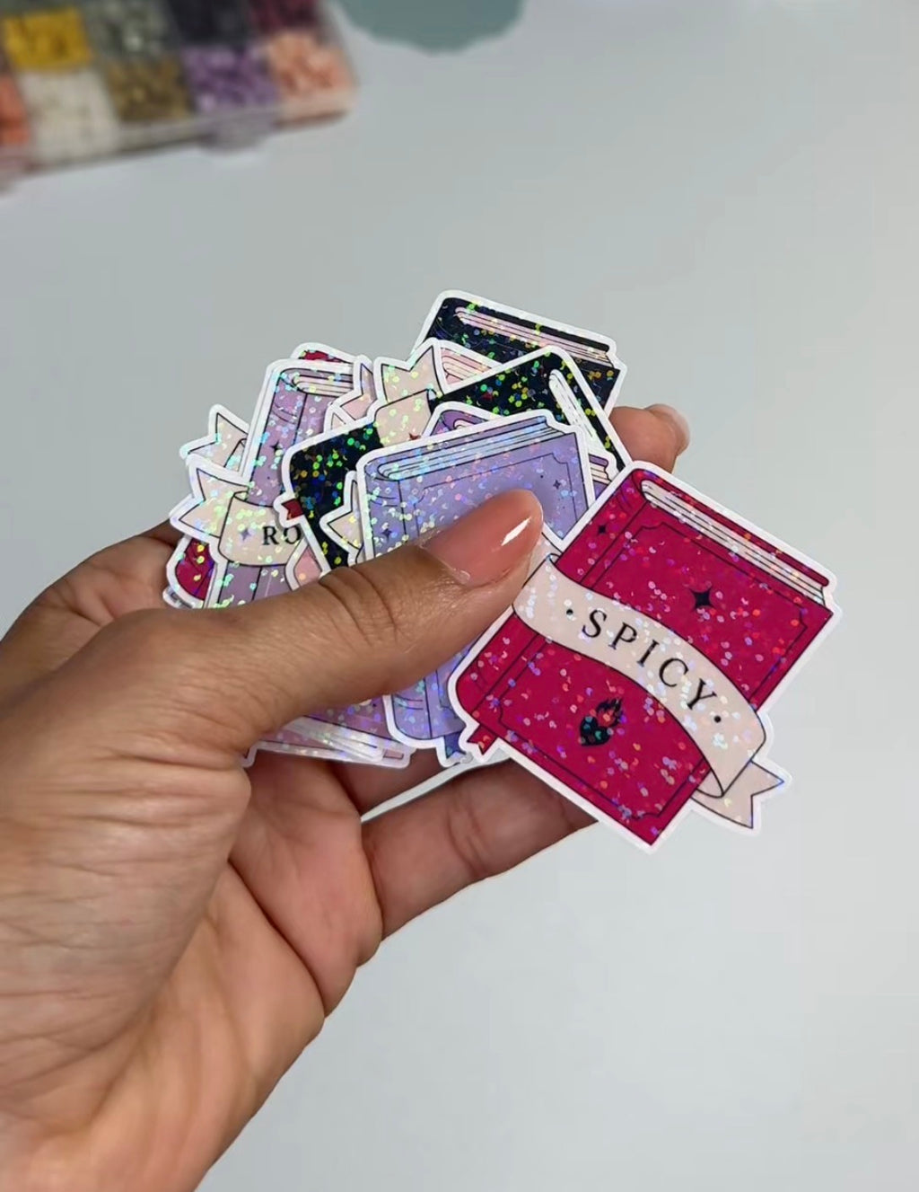 Collectible Book Genre Sticker