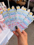 Laminated bookmarks