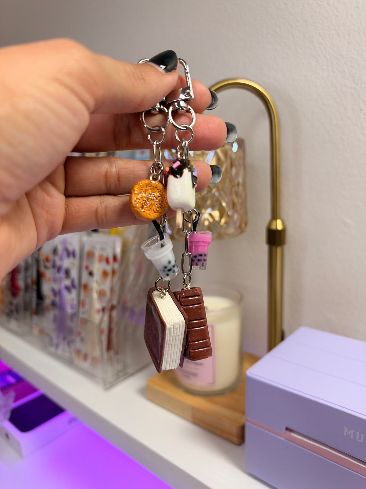 Bookish Keychains